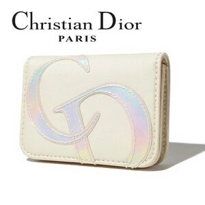 Dior Cream Key & Card Holder
